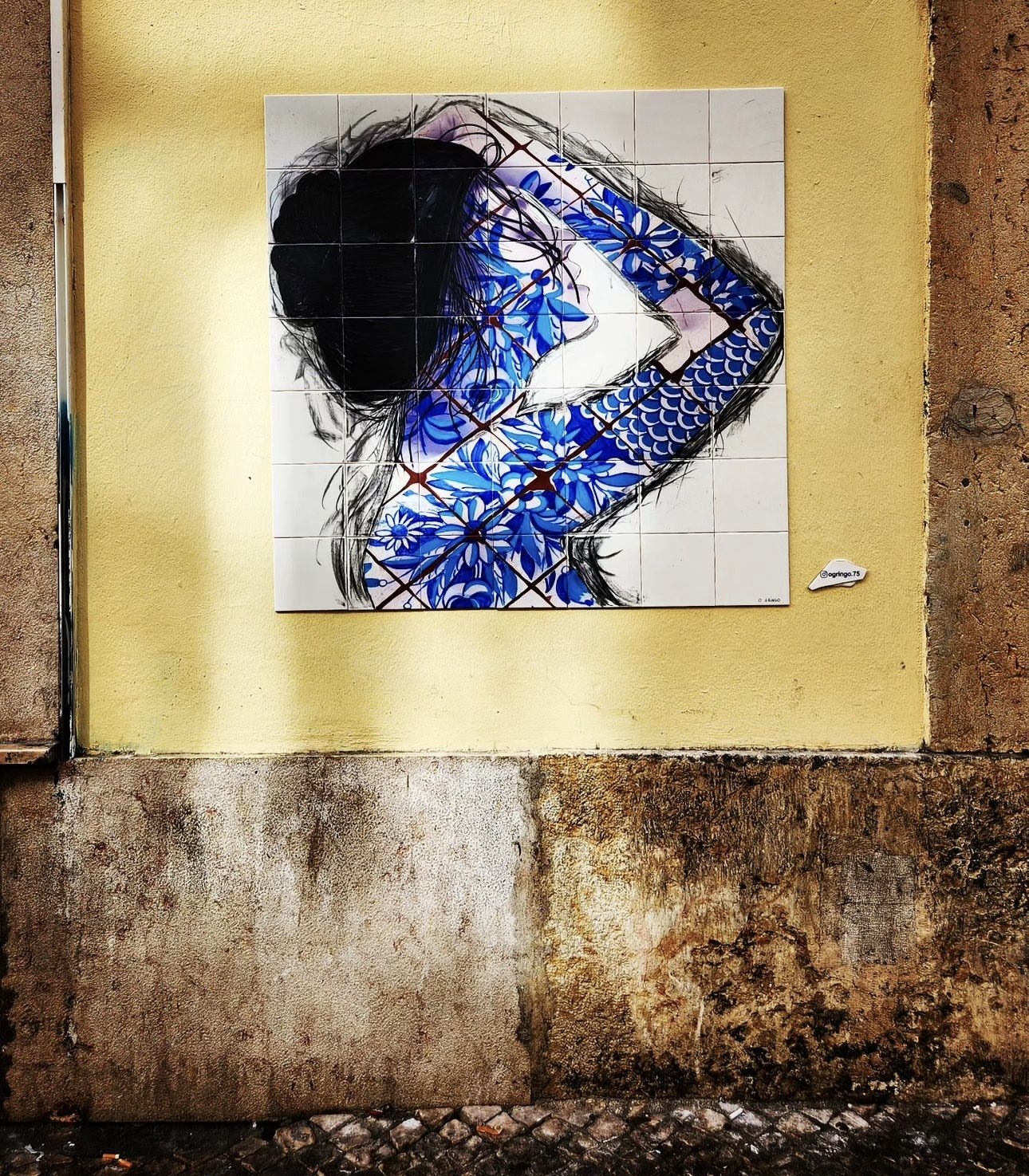 O Gringo street art in Lisbon — photograph 2